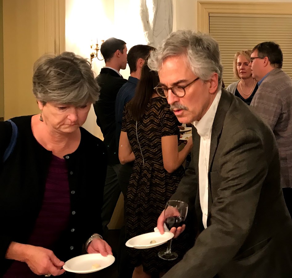 Bob D with his wife